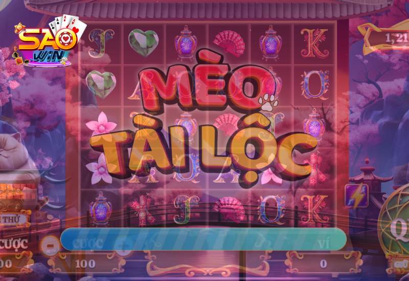 Mèo tài lộc - trò chơi nổ hũ có lối chơi đơn giản và dễ hiểu phù hợp cho mọi game thủ